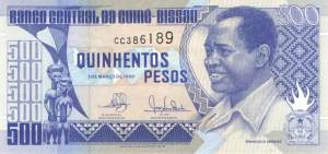 500 Pesos 1.3.1990